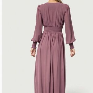 Olivia Maxi in vintage plum